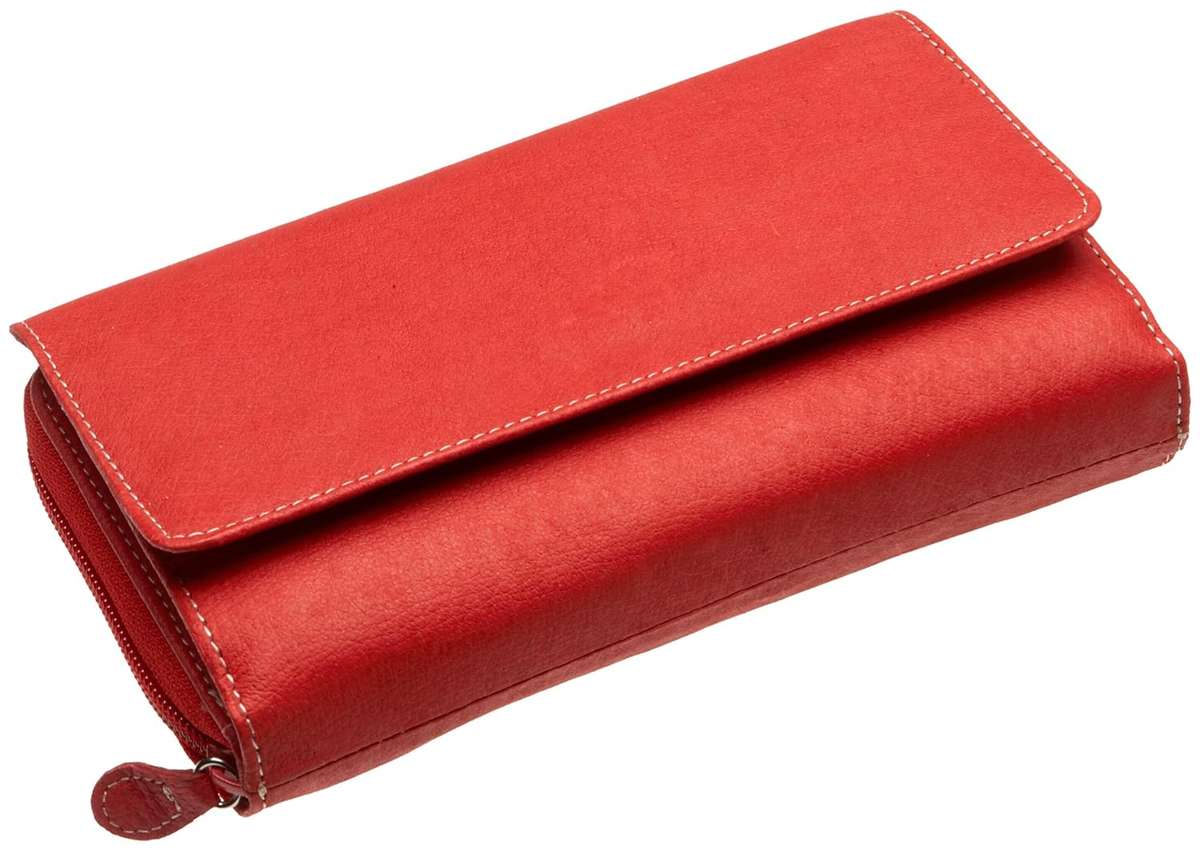 MUNDI Big Fat Flap Wallet Red