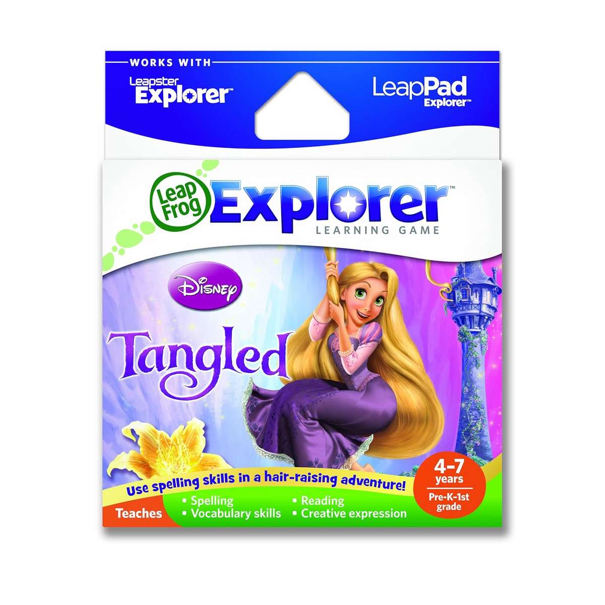 Leapster LeapFrog Explorer Learning Game: Disney Tangled