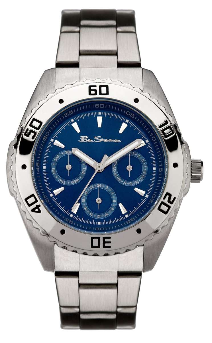 Ben Sherman S791.00BS Gents Analogue Blue Multi-Dial Bracelet Watch
