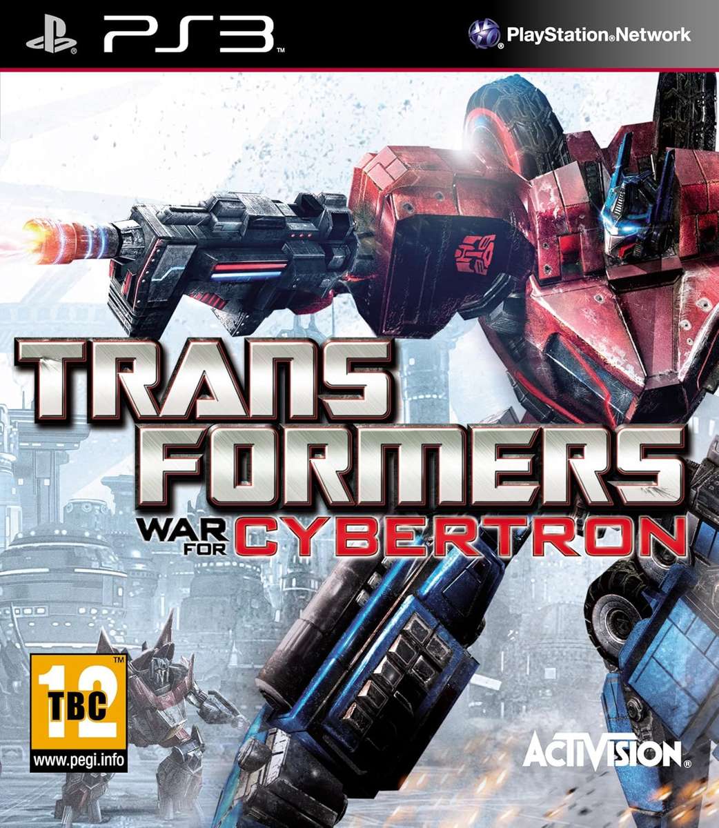PS3 TRANSFORMERS WAR FOR CYBERTRON / BID TO WIN
