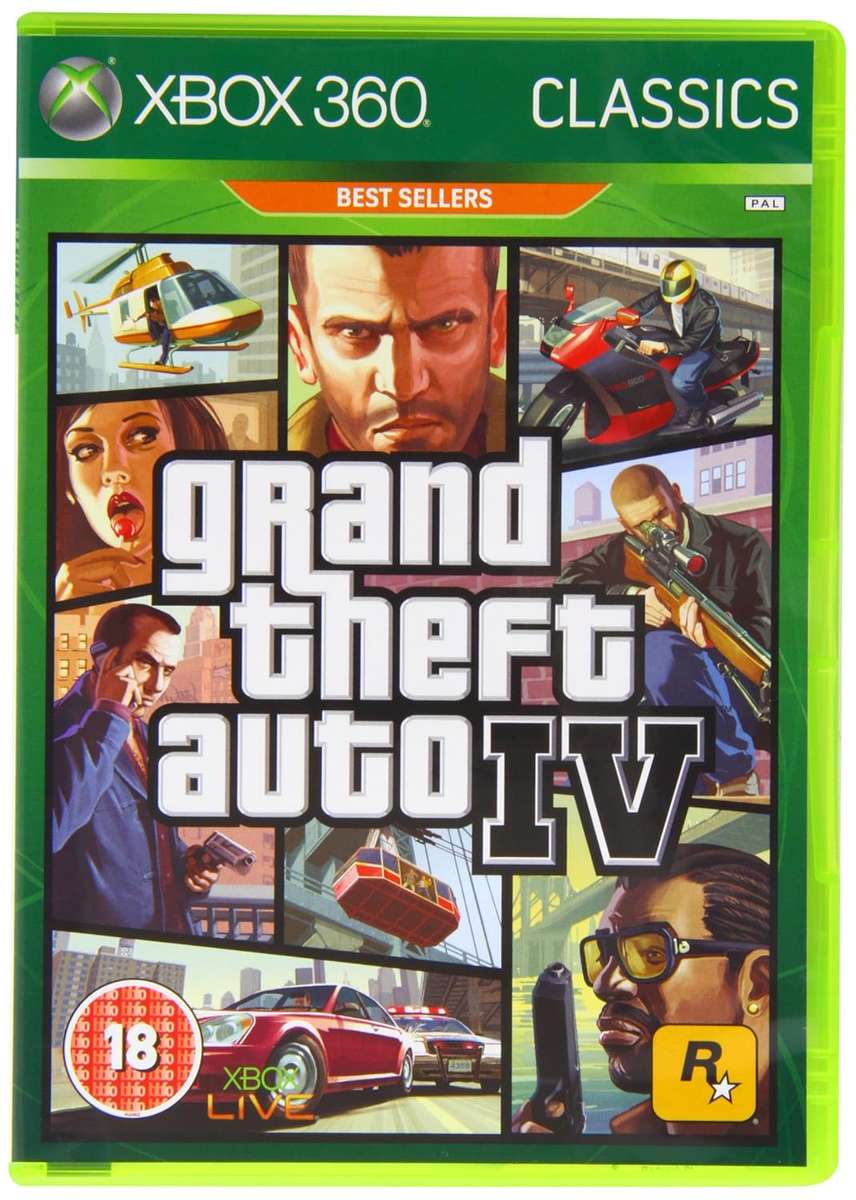 XBOX 360 GTA IV CLASSICS / ORIGINAL PRODUCT / BID TO WIN