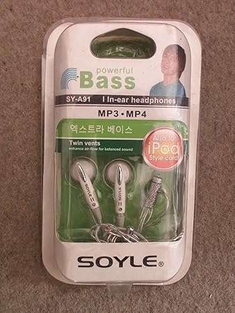 EARPHONES SOYLE BASS
