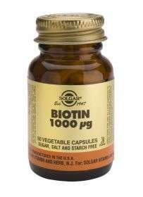 Solgar BIOTIN CAPSULES 1 mg