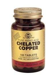 Solgar Chelated Copper tablets
