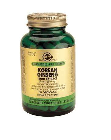 Solgar Korean Ginseng 60 Vegicaps