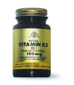 Solgar VITAMIN K2 100mcg VEG CAPS