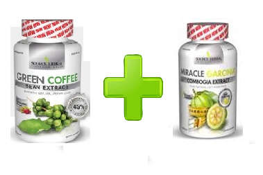 Source Herbal Green Coffee Bean Extract + Miracle Garcinia Cambogia Extract