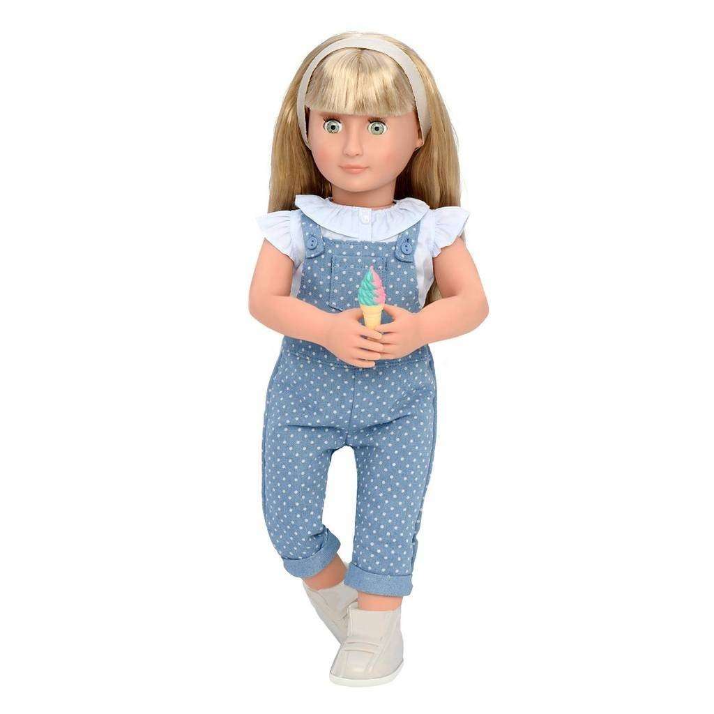 Tatty Teddy - Dress-up Bear with T-shirt, Denim Skirt and Sparkly Shoes