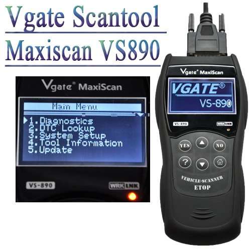 Vgate Maxiscan VS890 OBD2 Code Reader Diagnostic Tool