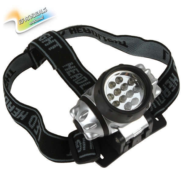 Adjustable 12 LED Head Lamp