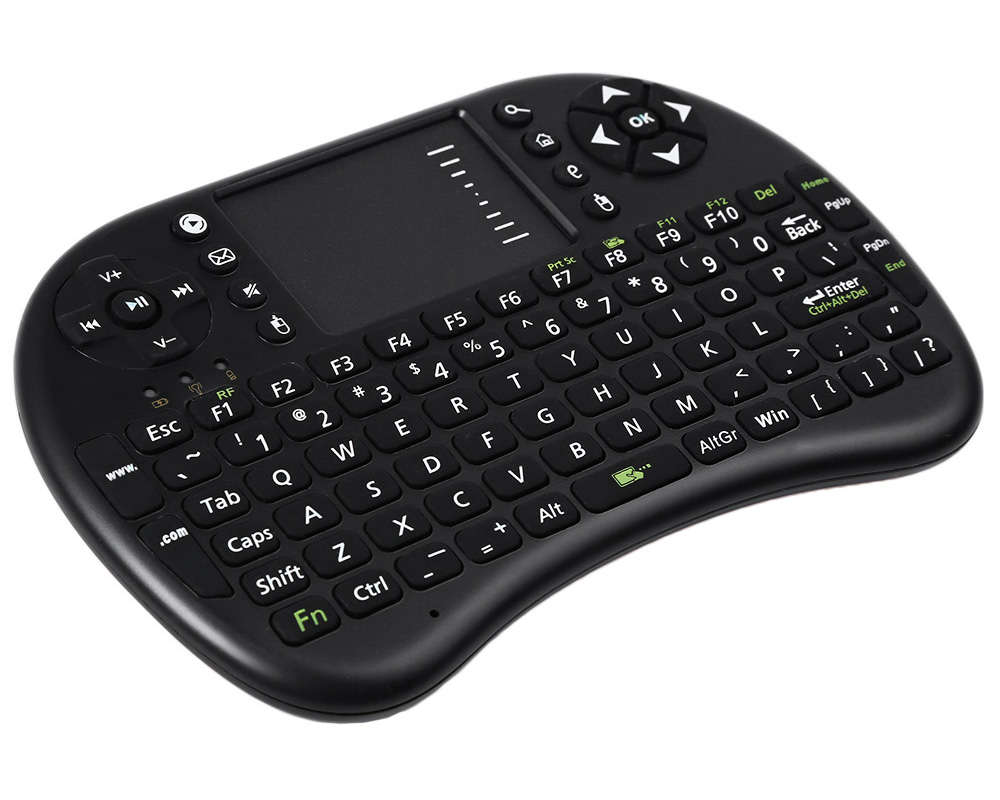 2.4GHz Mini Wireless QWERTY Keyboard Touchpad with Receiver *Free Shipping*