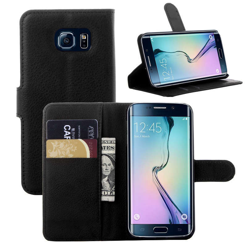 Magnetic PU Leather Wallet Stand Case Cover Samsung Galaxy S6 Edge Plus / G9280 - Perfect Timing