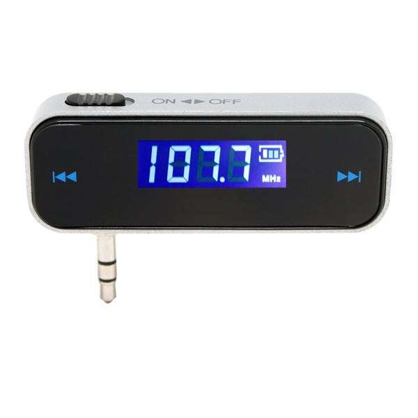 Mini Wireless LCD 3.5mm In-Car Handsfree Car Kit Bluetooth Audio FM Transmitter *Free Shipping*
