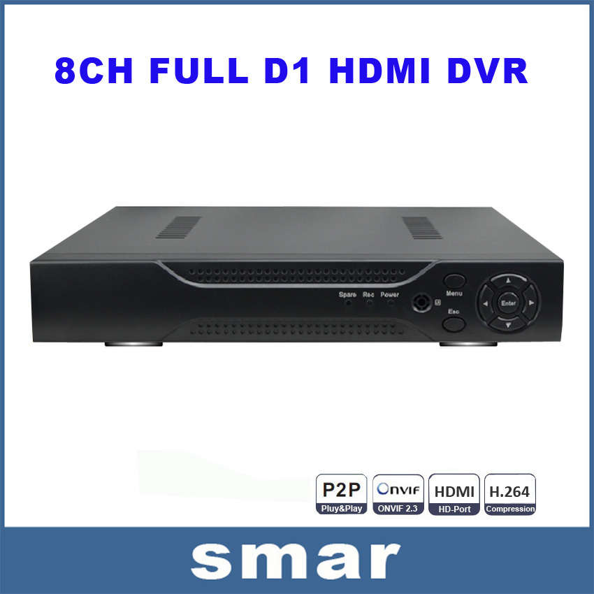 HD DVR 8 Channel Digital Video Recorder