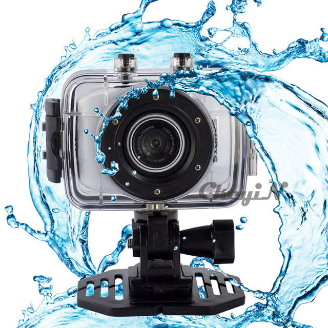 720P Waterproof Sports Camera 2.0" Touch Panel Camera Outdoor Action Cam