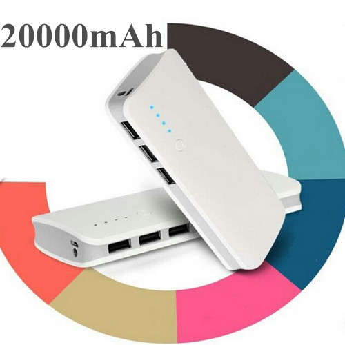 Universal 20000mAh USB Power Bank External Battery Charger