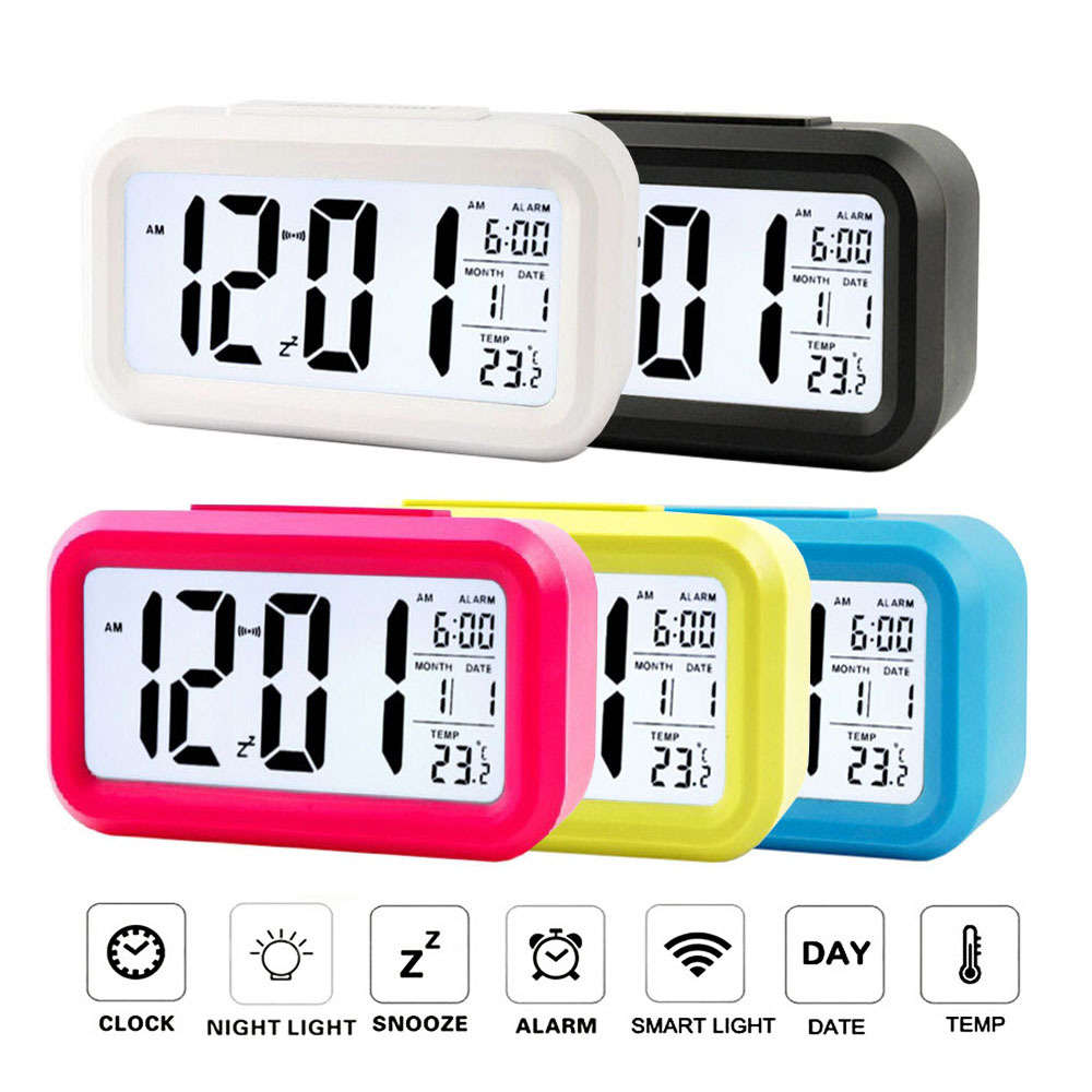 LED Digital LCD Alarm Clock - Reduced Shipping