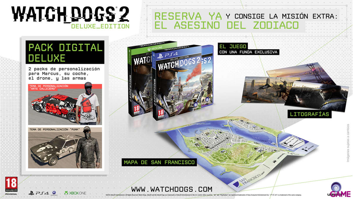 Watch Dogs 2 Deluxe Edition - PS4