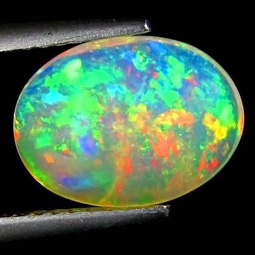 2.03Ct Gorgeous Rainbow Multi Flashy Welo Opal