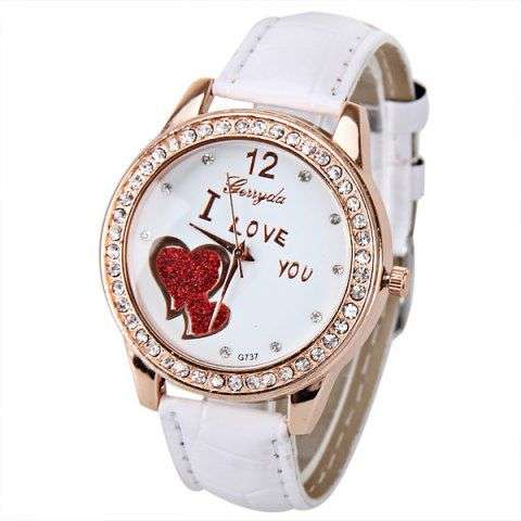 Quartz Women Watch with Diamonds