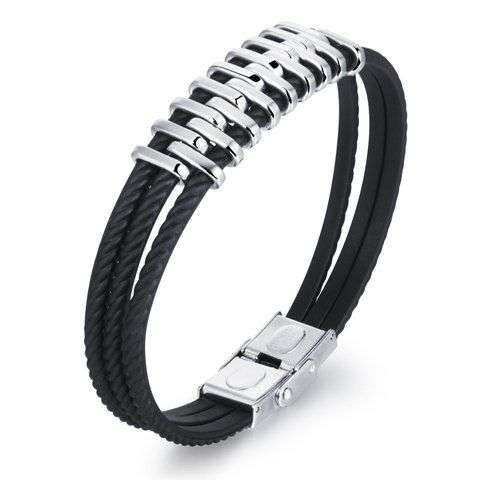 Vintage Layered Alloy Bracelet