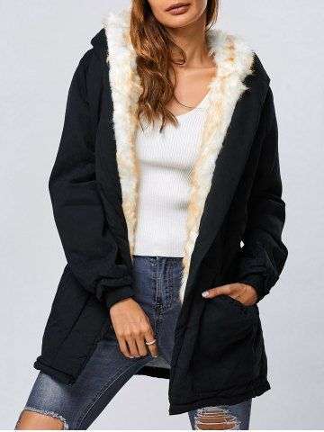 Double Pocket Hooded Parka Jacket