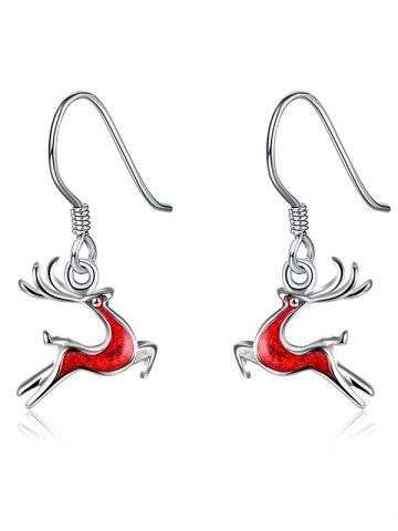 Christmas Deer Drop Earrings