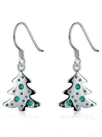 Christmas Tree Drop Earrings