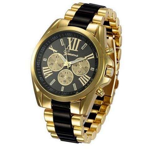 Roman Numerals Steel Watch