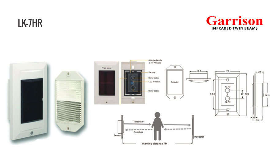 Garrison LK-7HR Reflector Infrared Sensor