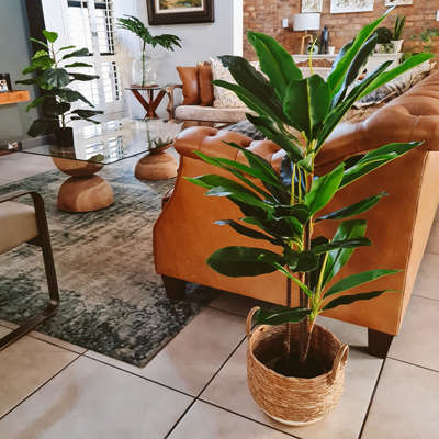 HouzeComfort Artificial Dracaena Houseplant and Pot Plant 125cm