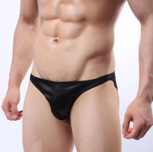 Soft Shiny Silky Men's Brief Underwear