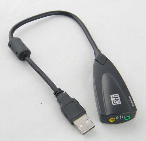 USB 7.1 Virtual Surround Sound Card