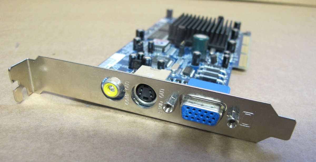 Gigabyte GA-GF1280 Graphics Card GeForce2 MX VGA 256-bit 2D/3D graphics card