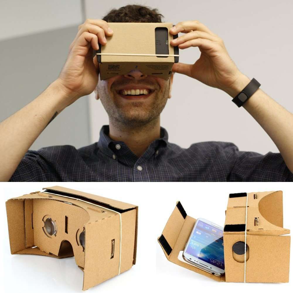 Cardboard 3D VR Virtual Reality Glasses - Local Stock