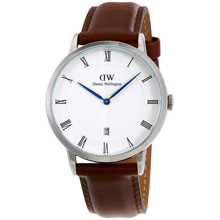 Daniel Wellington Dapper St. Mawes White Dial Mens Watch 1120DW