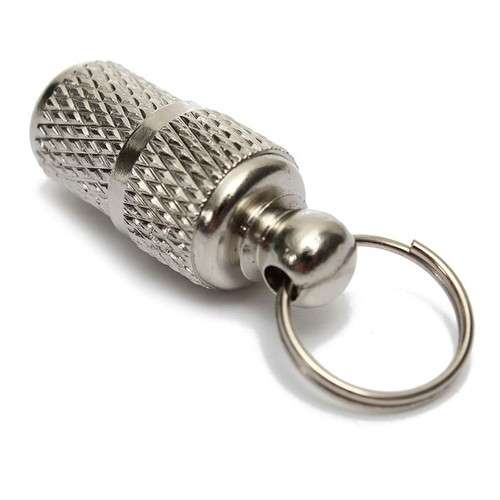 Metal Pendant Tube "Message in a Bottle" Time Capsule. 18mm x 8mm