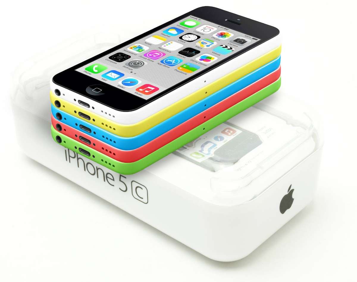 Apple iPhone 5C  - Pink, White, Green, Blue