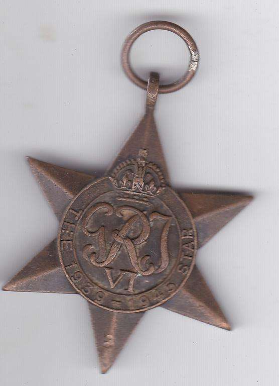 THE 1939-1945 STAR - UNNAMED