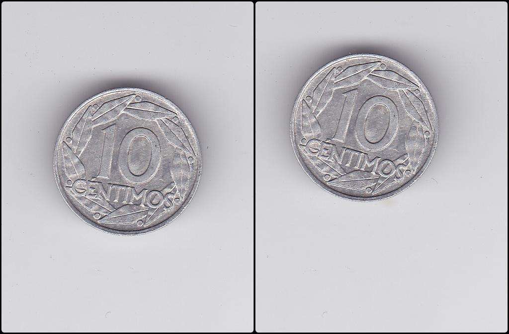 SPAIN 10 CENTS 1959