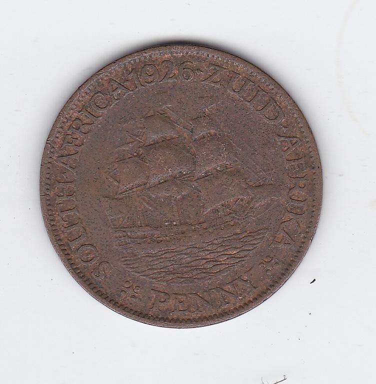 SOUTH AFRICA 1 PENNY 1926