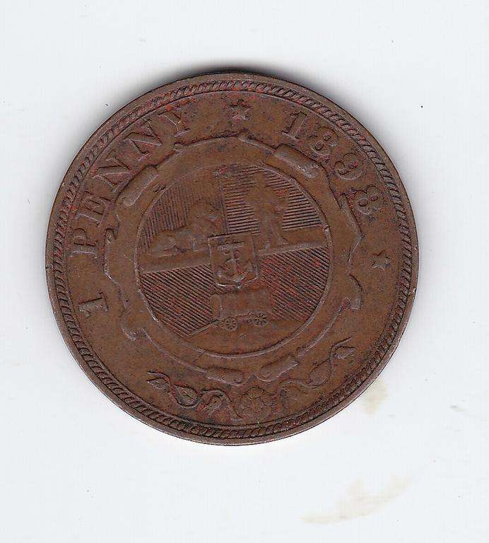 ZAR 1 PENNY 1898