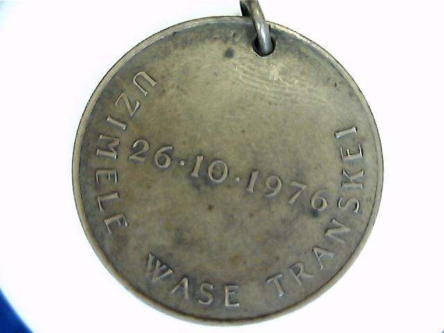TRANSKEI INDEPENDENCE MEDAL 26.10.1976