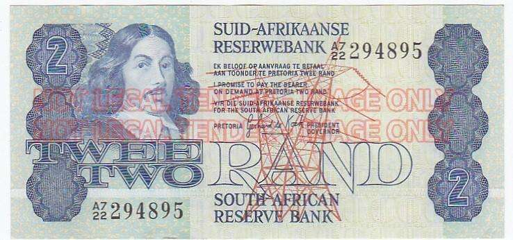 TWO RAND GERHARD DE KOCK A722294895 SECOND ISSUE 1981