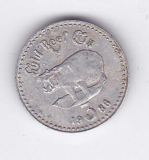 GOLD REEF CITY 3D TOKEN 1986