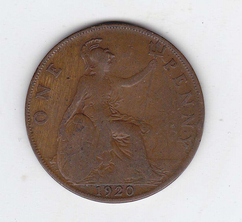 GREAT BRITAIN ONE PENNY 1920