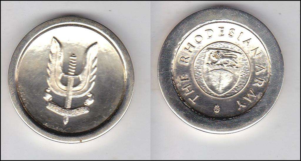 RHODESIAN SAS - THE RHODESIAN ARMY - WHO DARES WINS MEDALLLION