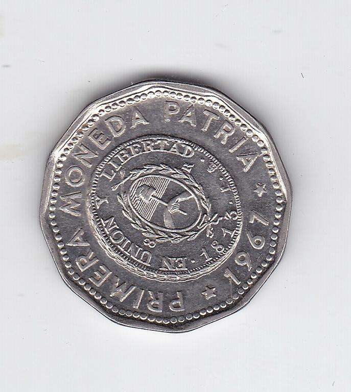 ARGENTINA 25 PESOS 1967 HIGH GRADE
