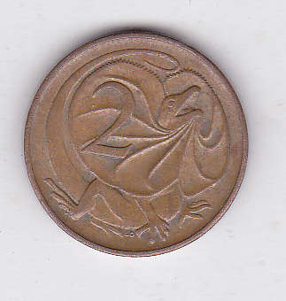 AUSTRALIA 2 CENTS 1975