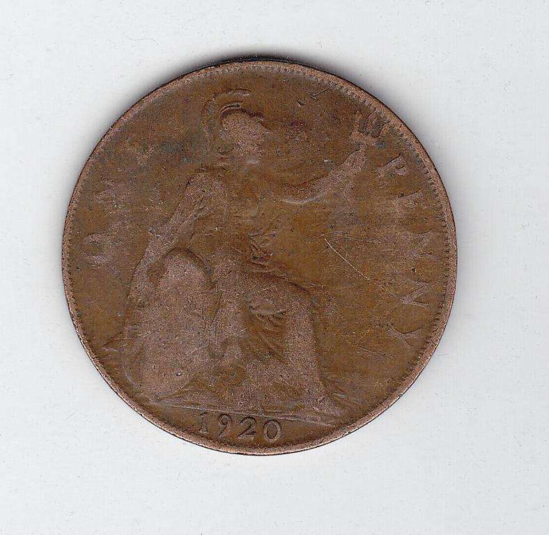 GREAT BRITAIN PENNY 1920